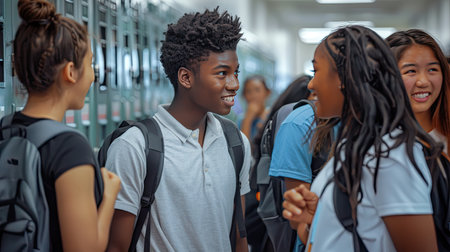 support school friendsの素材