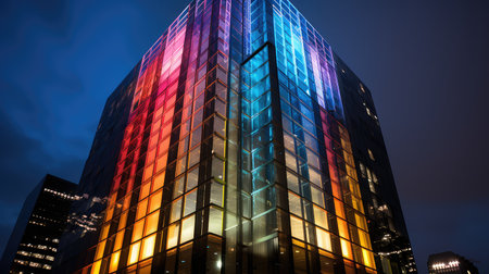 architecture steel skyscraper buildingの素材