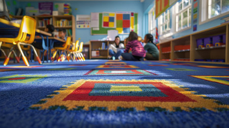 durable school carpetの素材