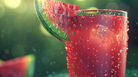 refreshing watermelon juiceの素材