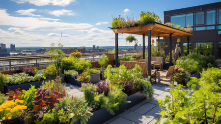 patio outdoor apartment buildingの素材