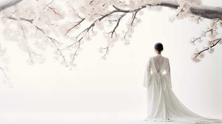 design white japanese backgroundの素材
