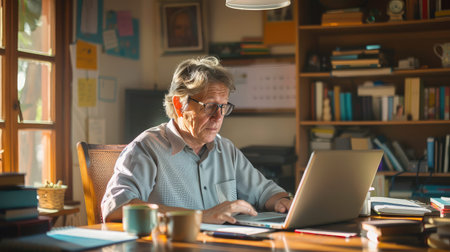 learning online school adultの素材