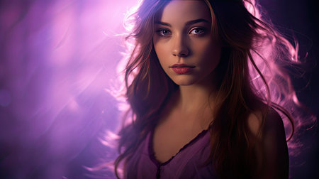 color flare violet backgroundの素材