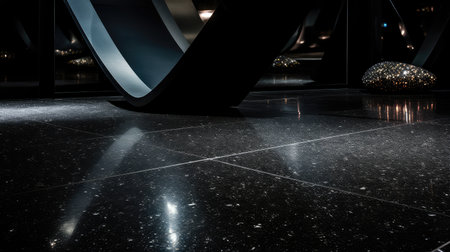 dark floor black backgroundの素材