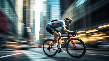 energy motion city backgroundの素材