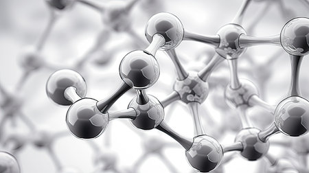 chemistry molecule medical backgroundの素材