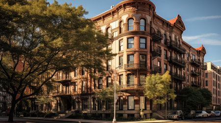 design block apartment buildingの素材