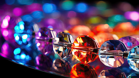 glimmer light jewelry backgroundの素材