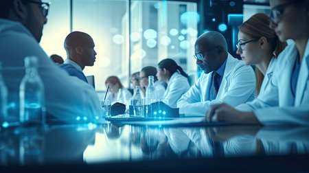 hospital healthcare medical backgroundの素材