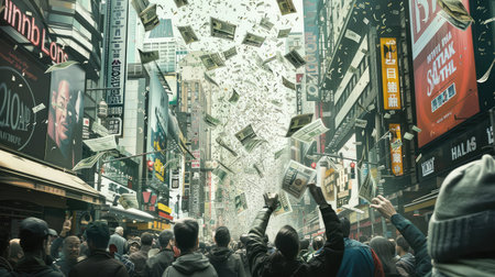 prosperity cash rainの素材