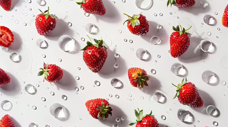 sweet strawberry graphicの素材