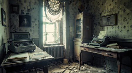 antique old school backgroundの素材