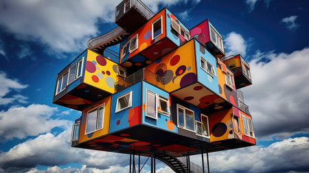 roof sky house buildingの素材