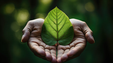 foliage clean leaves backgroundの素材