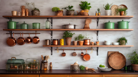 table decoration kitchen backgroundの素材