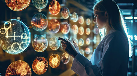 health biology medical backgroundの素材