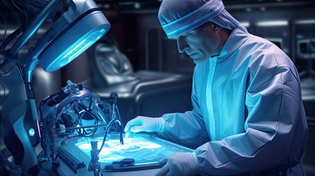 healthcare innovation medical backgroundの素材