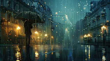 clouds rain rain go awayの素材