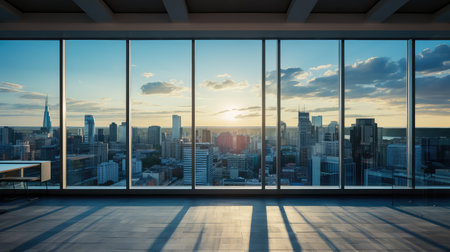highrise company skyscraper buildingの素材