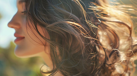 sun vacation hairの素材