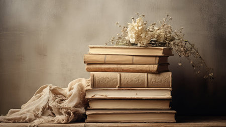 soft cream biege backgroundの素材