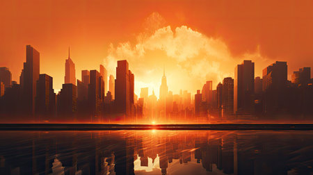 site building city backgroundの素材