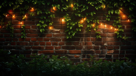 glow wall blurred lightsの素材