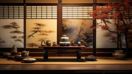 bonsai oriental japanese backgroundの素材