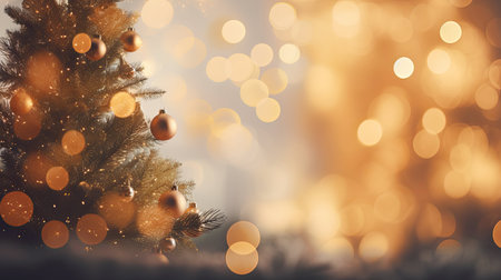 glow sparkle blurred lightsの素材