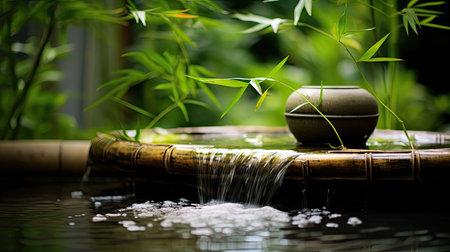 nature bamboo zen backgroundの素材
