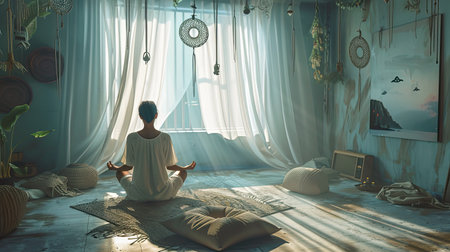 awareness dream yogaの素材