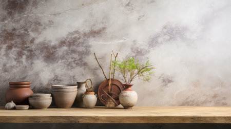 design kitchen marble backgroundの素材