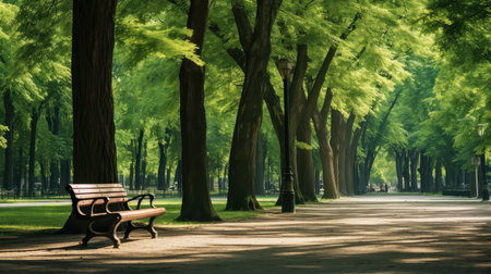 vibrant summer leaves backgroundの素材