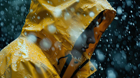 windproof rain jacketの素材