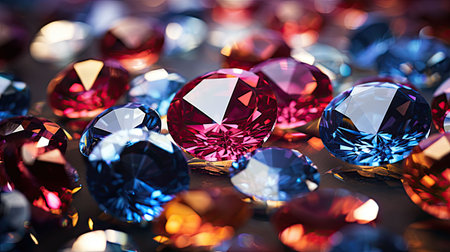 luxury gem jewelry backgroundの素材