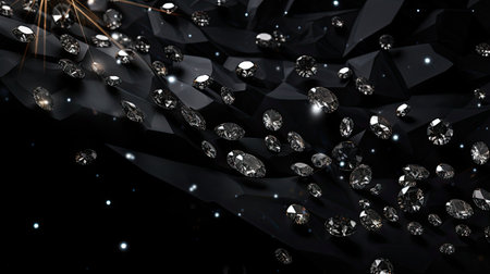 chic black luxury backgroundの素材