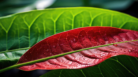 nature leaf jungle backgroundの素材