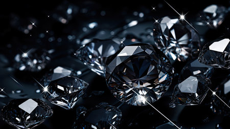 opulent black luxury backgroundの素材