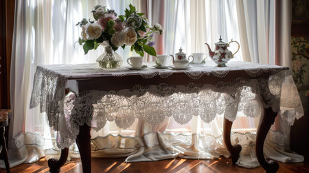 mahogany victorian tableの素材