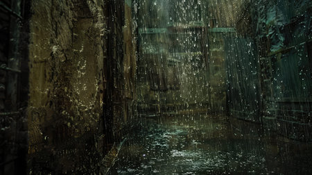 deluge heavy rainの素材