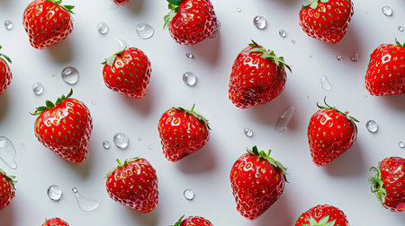 delicious strawberry graphicの素材
