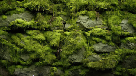 lush texture jungle backgroundの素材