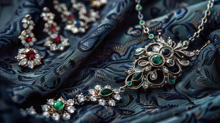 opulent victorian jewelryの素材