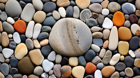 peaceful rock zen backgroundの素材