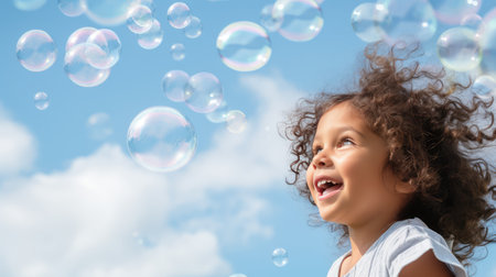 calm light blue backgroundの素材