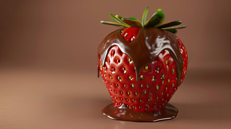 dessert dipped strawberryの素材