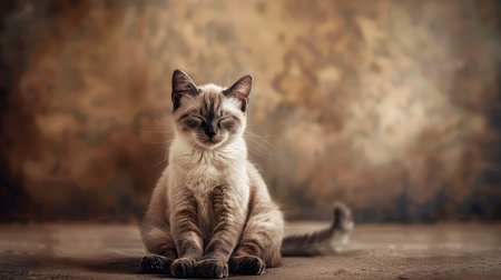 pose yoga catの素材