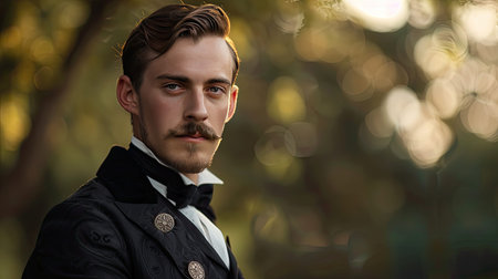 monocle victorian maleの素材