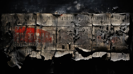 dark grunge black backgroundの素材